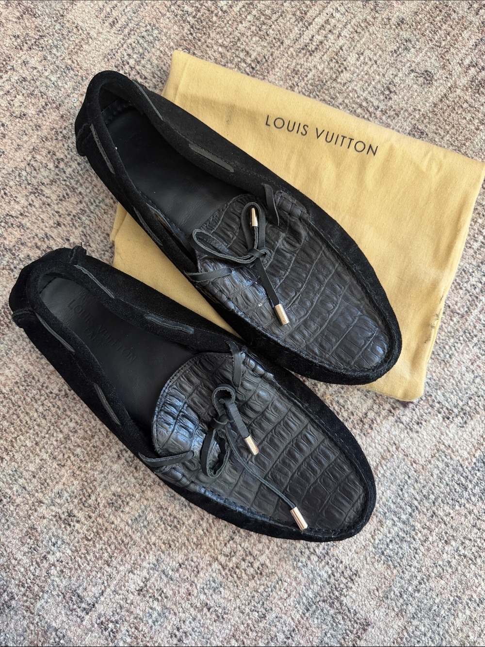 LV Louis Vuitton Driver Moccasin - size 45/11